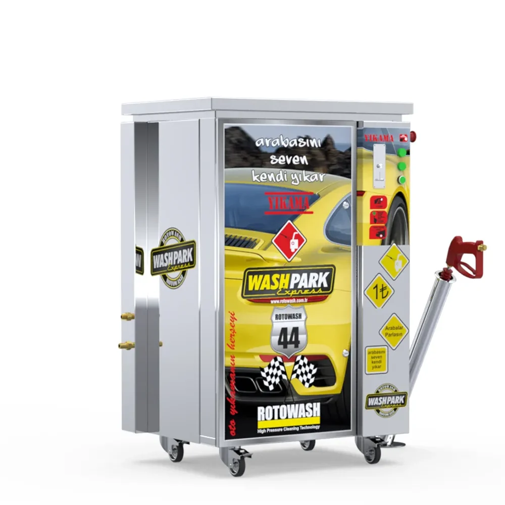 14022 - 304 Krom Oto Yıkama Makinesi 250 Bar Smart