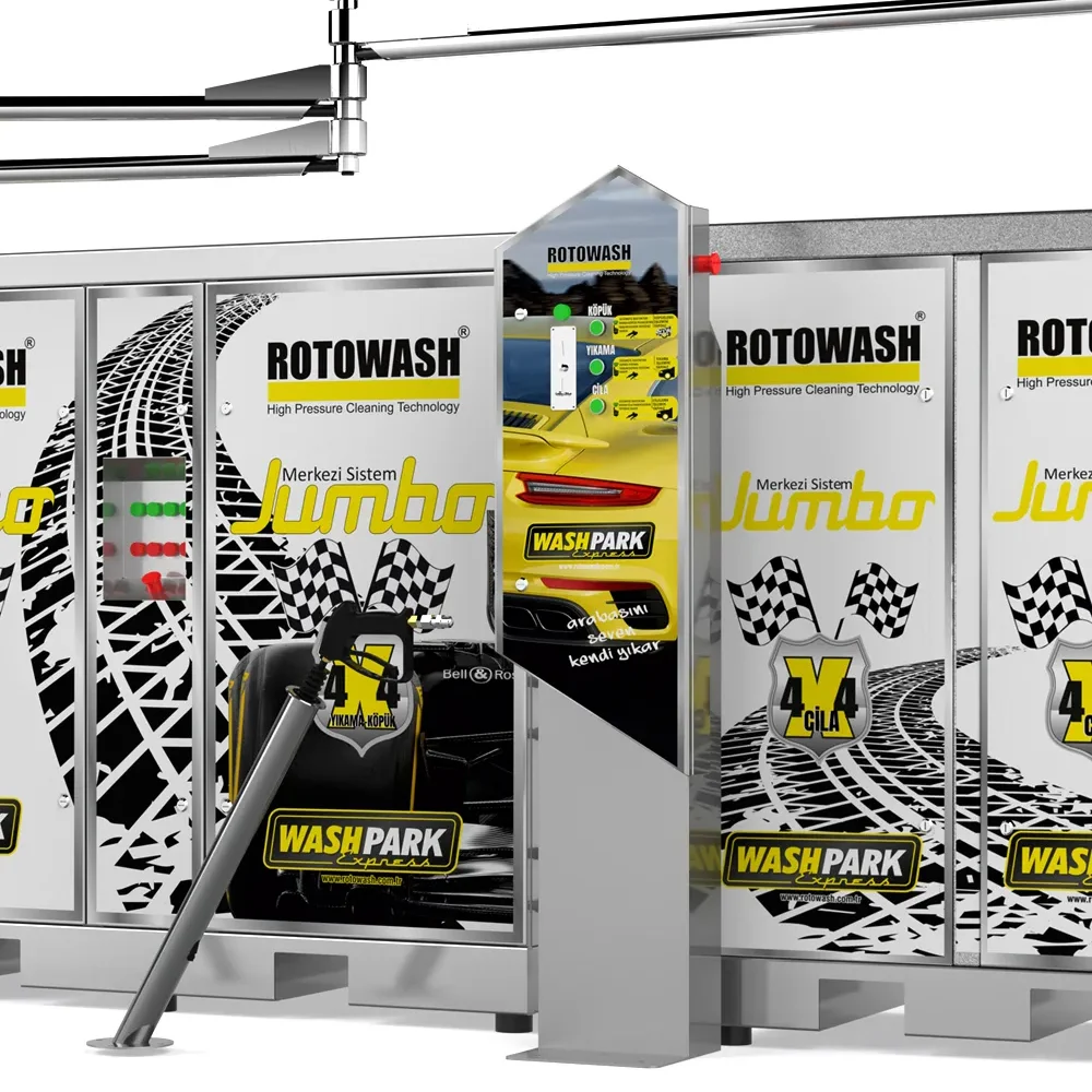 81254 - Jumbo Merkezi Yıkama Ünitesi 6 Kullanıcılı