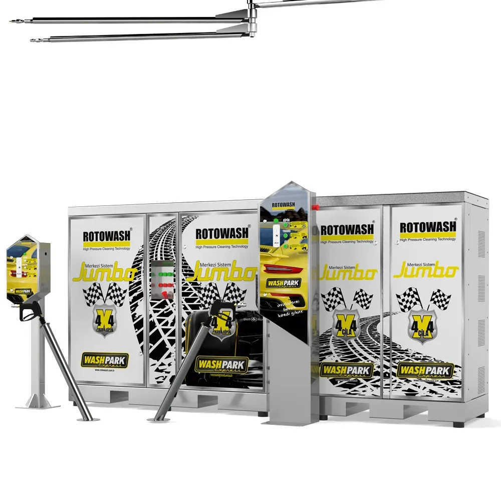 83370 - 2 Kullanıcılı - Merkezi Oto Yıkama + Köpük + Cila
