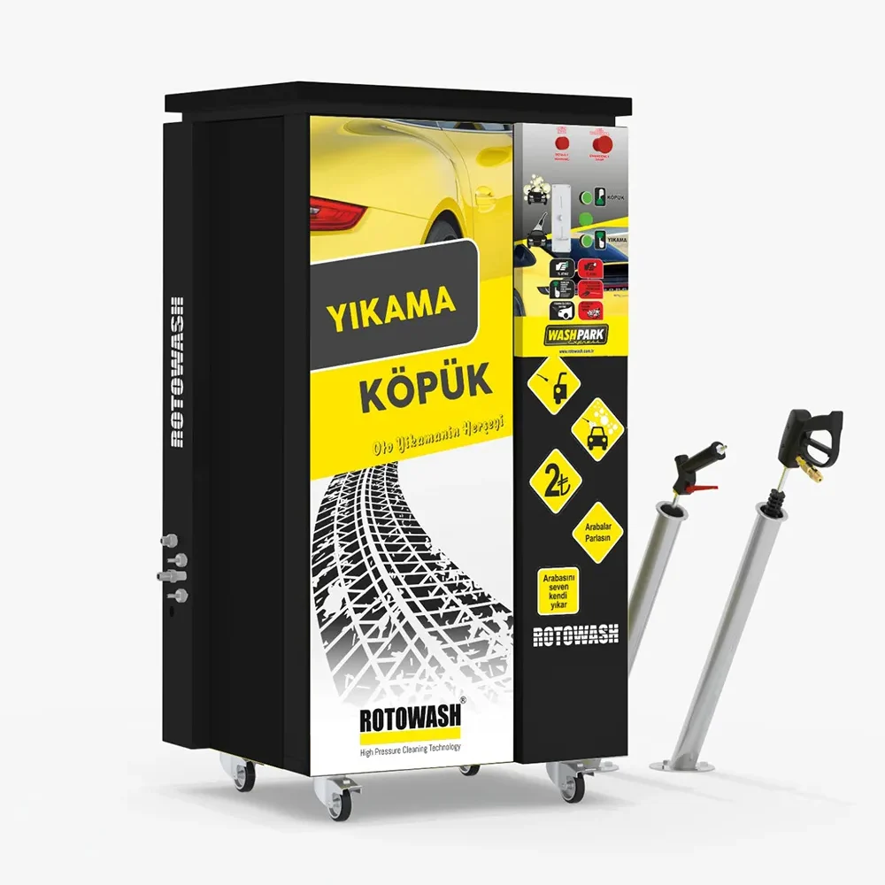 self servis oto yıkama makinesi