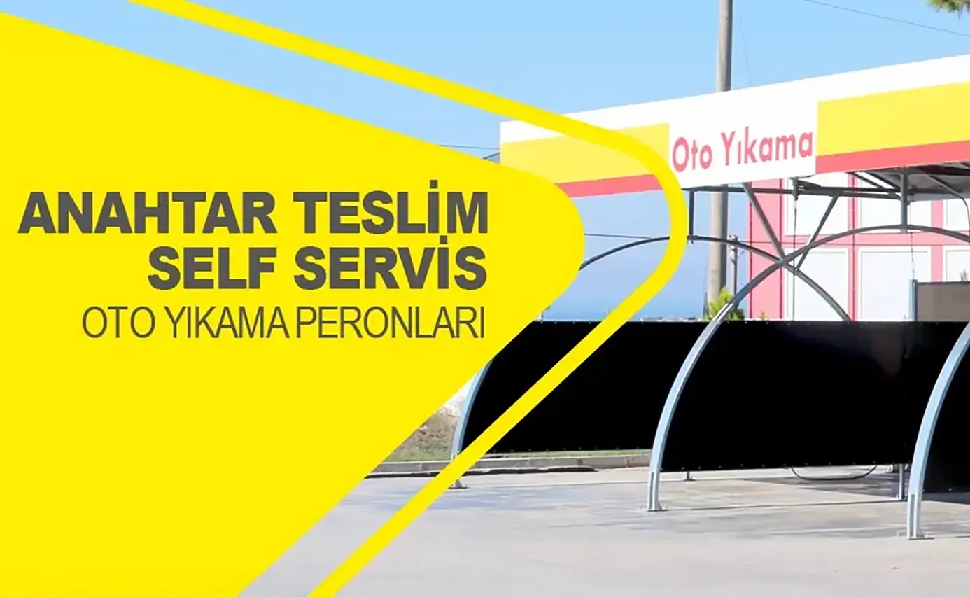 self servis oto yıkama kurulumu
