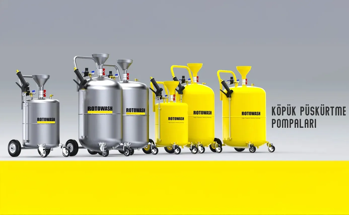 köpük tankı püskürtme pompası